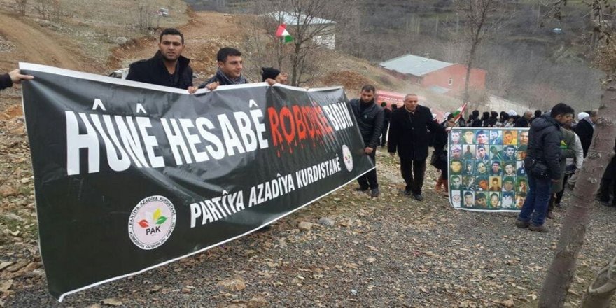 PAK: Me qetlîama Robozkê ji bîr nekirîyê û emê ji bîr nekin