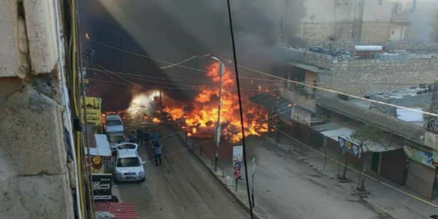 Efrîn de hêrişo bombeyîn:  9 kesî merdî