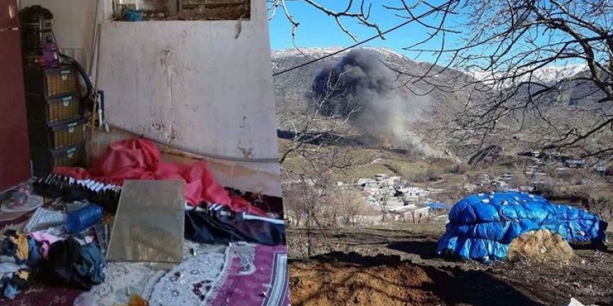 Teyaranê şerî yê tirkî sînorê Rojhilatî da bombeyan ver