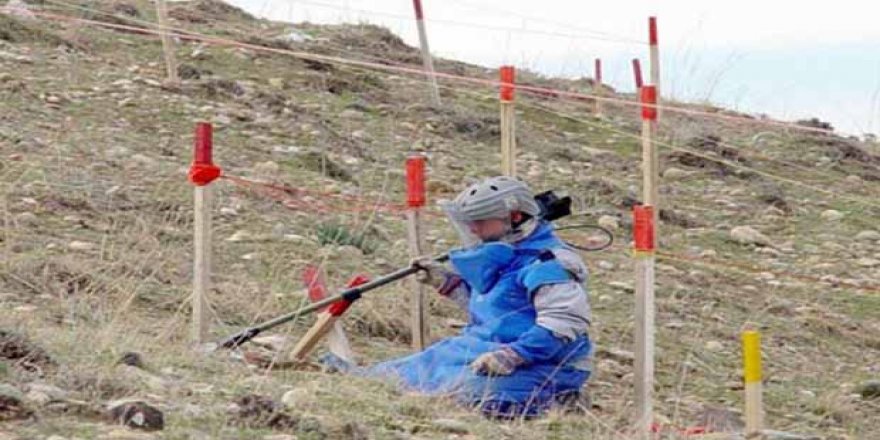 Du milyon û 700 hezar hektar erdê Rojhilatê Kurdistanê hatiye mayîn kirin