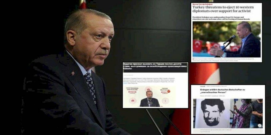 Erdoganî rê seba  fermanê teberkerdişê sersefîran razînêbîyayîşî... 