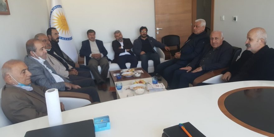 Heyeta PAKî Amed de Partîya Însan û Azadî Zîyaret Kerd