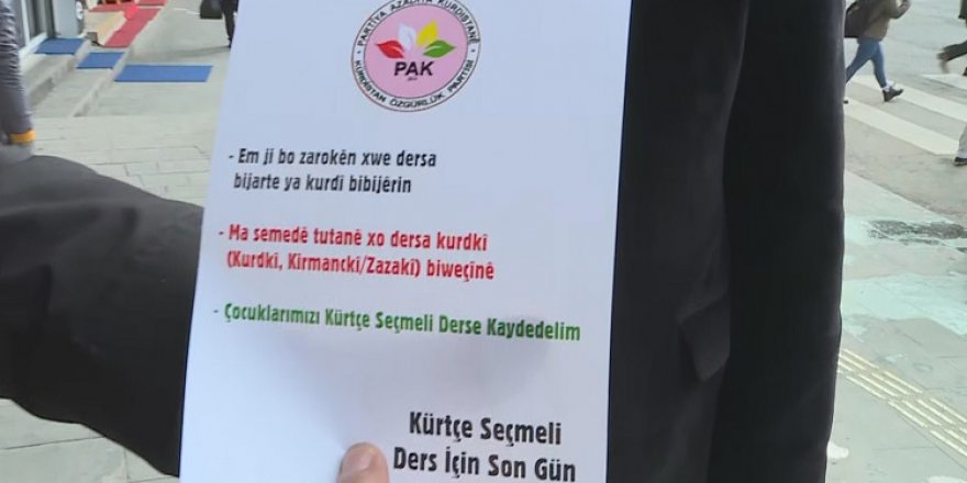 Kampanya dersa bijarte ya Kurdî berfireh bû