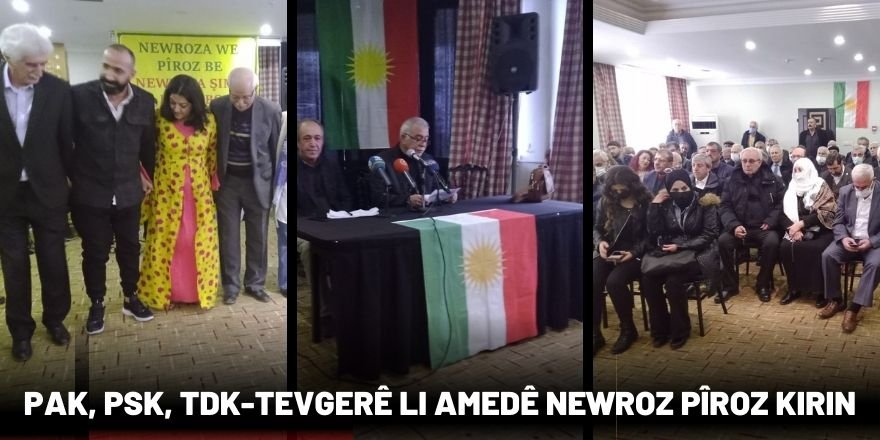 PAK, PSK, TDK-TEVGERê Li Amedê Newroz Pîroz Kirin