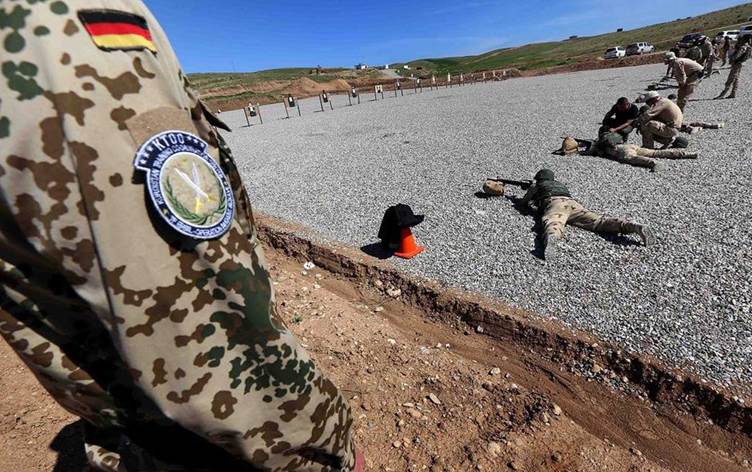 Almanya dema mayîna hêzên xwe yên li Herêma Kurdistanê dirêj kir