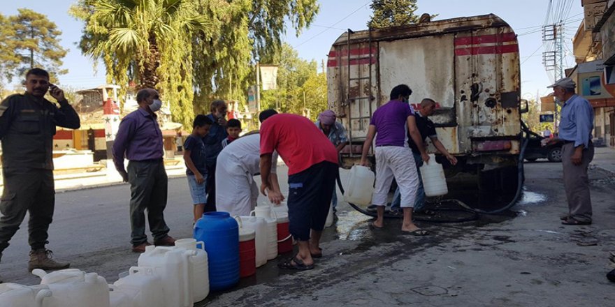 Hêzên ser bi Tirkiyê ve 2 meh in av li ser bajarê Hesekê qut kiriye