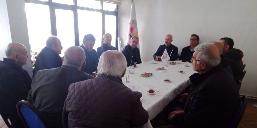 Heyeta Komeleya Şêx Seîd Li Amedê Ji Bo Piştgirîyê Seredana PAKê Kir