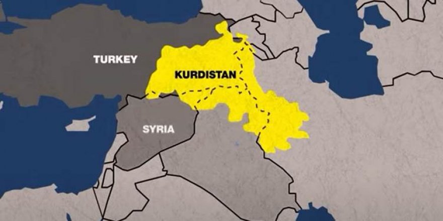 Televîzyona France 24 nexşeya Kurdistanê belav kir