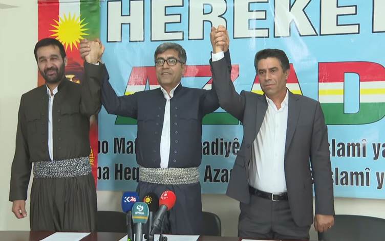 Hereketa Azadî û KDP piştevaniya xwe bo HAK-PARê ragihandin