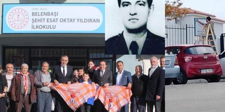 Piştî bertekan tabelaya Esat Oktay hat daxistin