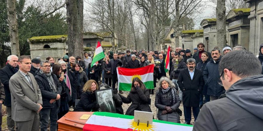 Siyasetmedarê kurd Resûl Qadirî li Père Lachaisê hate veşartin