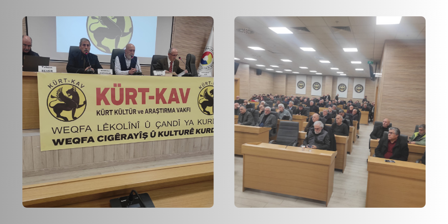 Kurd-Kavê li Amedê li ser Tevgera Azadî, Şêx Seîd û Xalid Begê Cibrî konferansek li dar xist