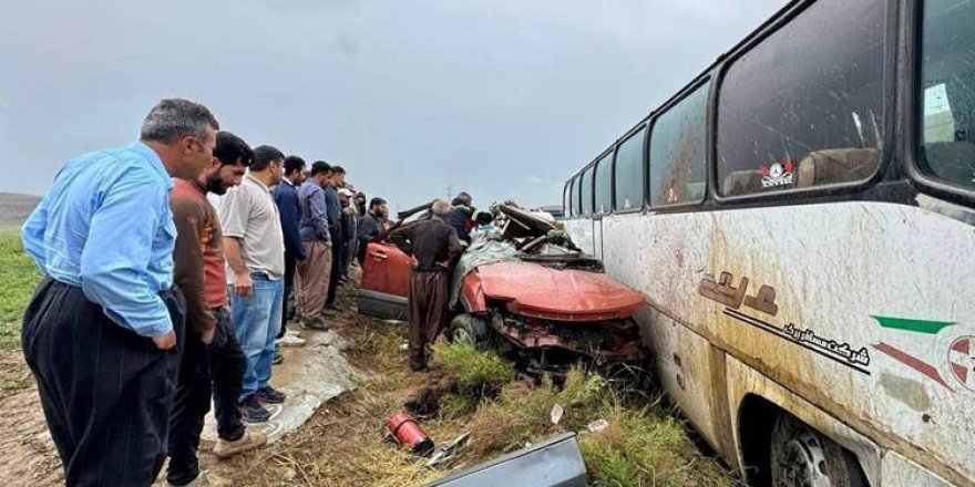 Li Mehabadê qeza: Gelek mirî û birîndar hene