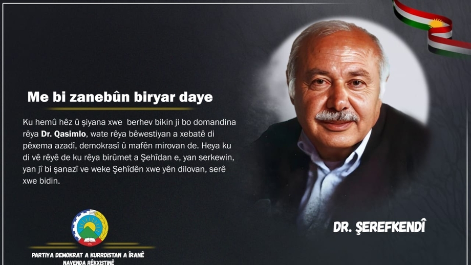 Tiştê ku divê nifşê nû derbarê Dr.Şerefkendî de bizanibe