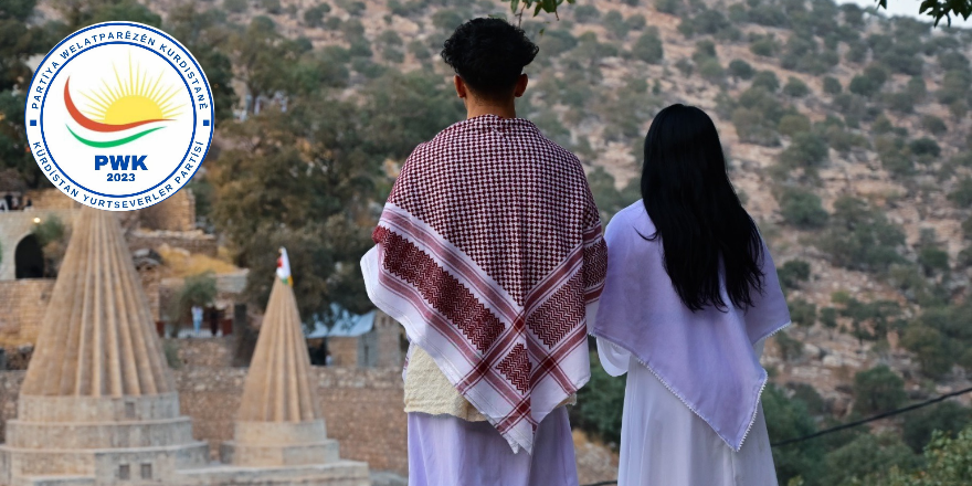 Em Cejna Cemayê ya xuşk û birayên xwe yên kurdên êzdî pîroz dikin