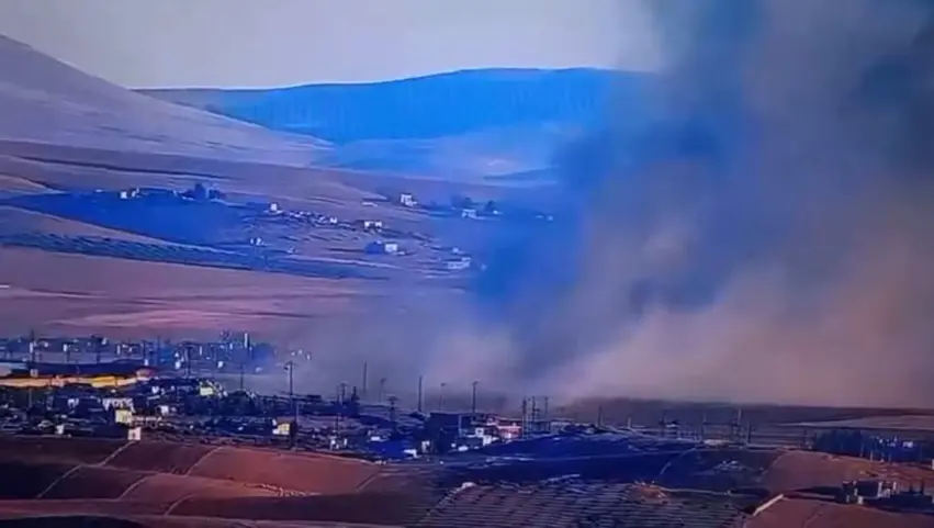 Balafirên Tirkiyê li başûrê Kobanîyê depoyên genim bombebaran kir