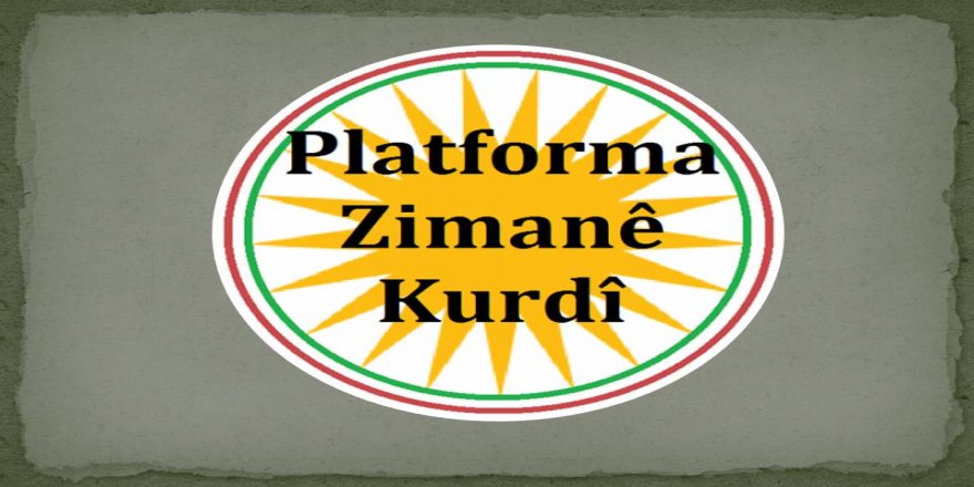 Platforma Zimanê Kurdî: Divê Kurd xwedî li mafê perwerdeya bi Kurdî derkevin