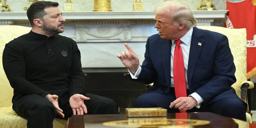 Li Koşka Spî di navbera Trump û Zelenskyy de nîqaş derket