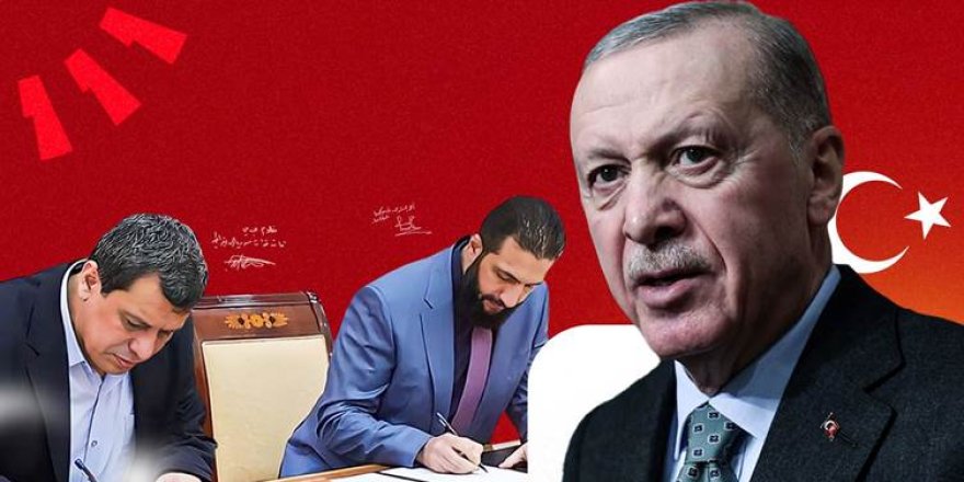 Erdogan li ser peymana HSD û Şamê daxuyanî da