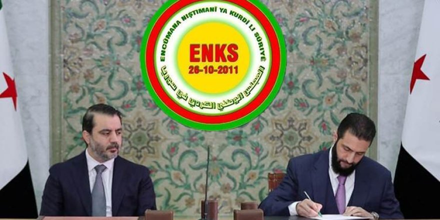 ENKSyê li ser Destûra demkî ya Sûriyeyê daxuyanî da