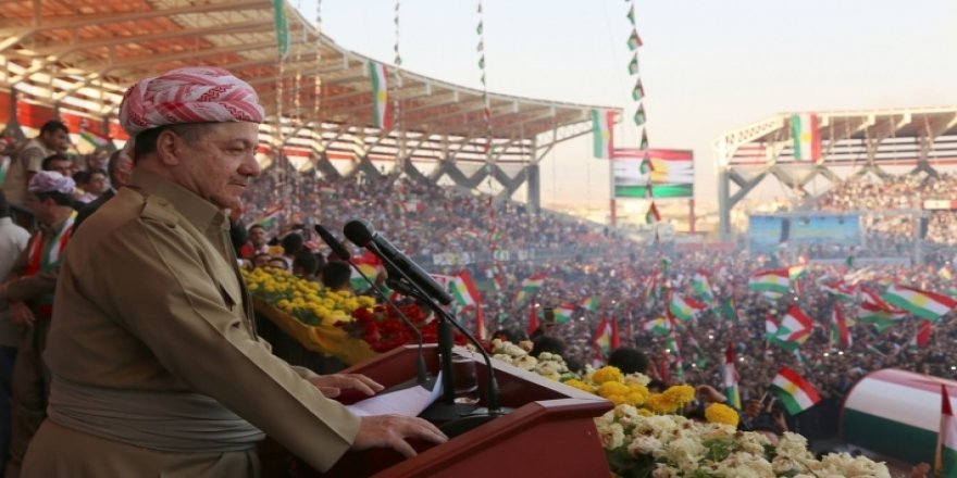 Serek Mesûd Barzanîyî ra beyanatê Roja Alaya Kurdistanî